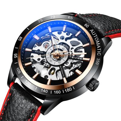 China Power Reserve Tevise Top Brand Luxury Automatic Mechanical Watches Men Waterproof Watches for sale