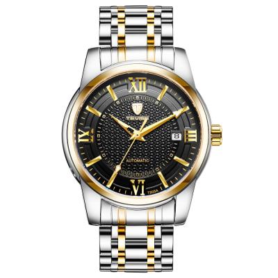 China Big Face Date Watches Automatic Mens Tevise Square Custom Logo Brand 2018 Luxury Watch for sale