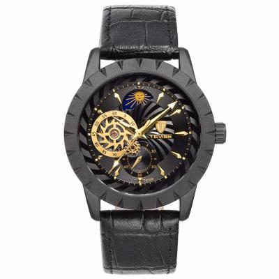 China Tevise T810B automatic date logo custom men's wristwatches wholesale luxury brand men's automatic watches for sale