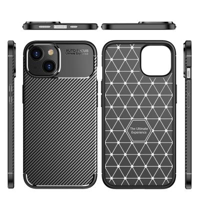 China Waterproof Premium Mobile Case For Iphone 14 Pro Max Phone Cover Carbon Fiber Shockproof Phone Case For Iphone 14 14 pro for sale