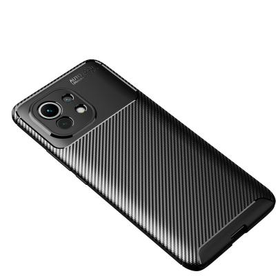 China Wholesale Shockproof Cell Phone Case Soft Carbon Fiber TPU Back Cover Case For XIAOMI MI 11/MI 10 For POCO m2/NOTE 9 for sale