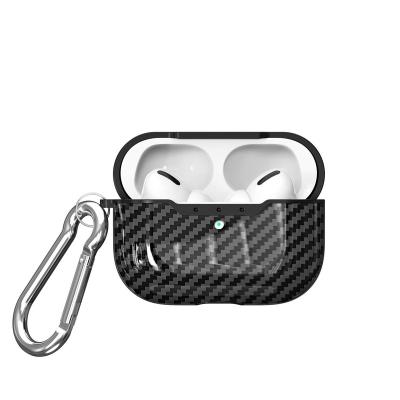 China Shockproof Shockproof Carbon Fiber For Airpod Pro Case Soft Tpu Protector For Apple Airpods 3 2 Case for sale