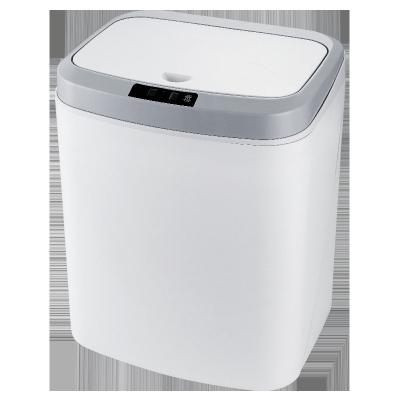 China Office Viable Auto Bathroom Hotel Kitchen Plastic Smart Trash Can Sensor Bin with 16L Large Capacity for sale