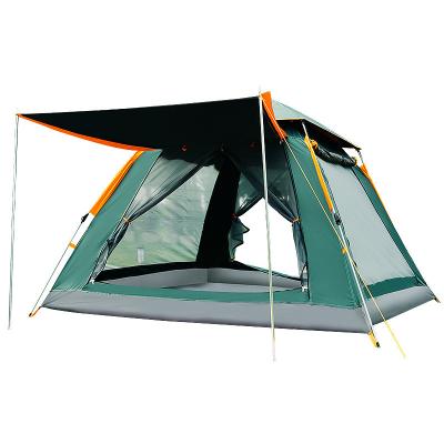 China Extended Type 2021 Hot Selling Item Style Tent Skylight Spray Black Waterproof Camping Suntan Living Room for sale