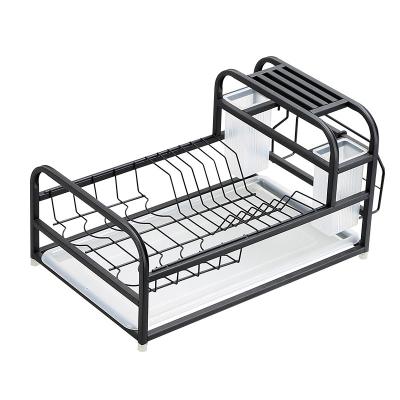 China Viable Rack Dishwasher Pliabl Escorredor De Pratos Inox Wall Mount Kitchen Shelf Buffet Storage Rack Kitchen Sink for sale