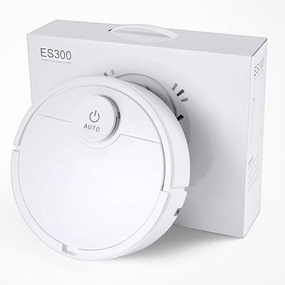 China Household ES300 Smart Home Cleaner Automatic Cleaning Mop Sweeping Cheap Hands Free Dust Collecting Wet And Dry Robot Vacuum Cleaner for sale