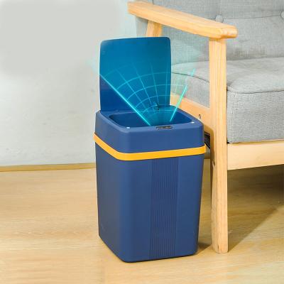 China 10L Sensor Dry Bin Sustainable Automatic Smart Bin Bathroom Kitchen Wet Classification Bin for sale