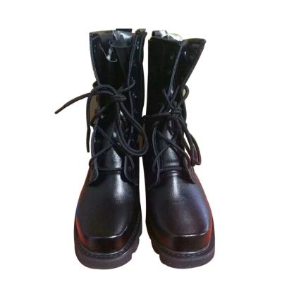 China Jungle Waterproof Military Black Combat Army Tactical Boots Shaping Genuine Leather Army Boot Lightweight Breathable Leather Boots for sale