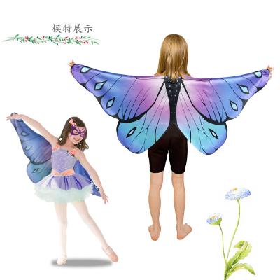 China Modern kids butterfly costume rainbow tutu dress for girls dress up party for sale