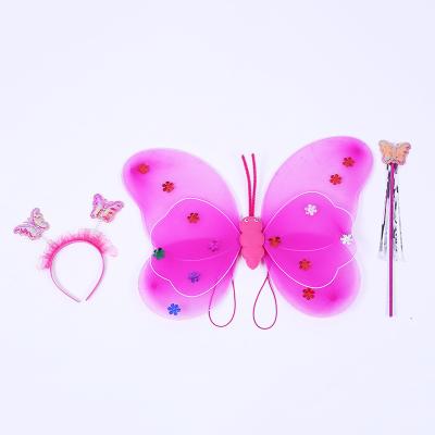 China Modern Girls Fairy Wings 3pcs For Birthday Gift for sale