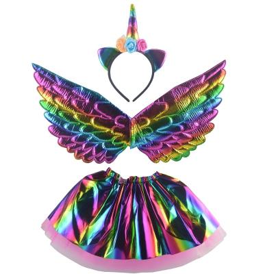 China Modern Sequin Unicorn Dreams Tutu Dress for 1-10Y Girls with Headband Birthday Tea Party Easter Gifts Spring Dance Dresses for sale