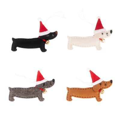 China Christmas Tree Decoration Merry Christmas Decoration Supplies Novelty Party Hanging Cute Puppy Christmas Tree Home Ornament for sale