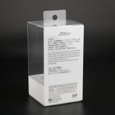 China Recycled Acetate Box RPET Materials Hot Sale Clear Colored Printing Box for sale