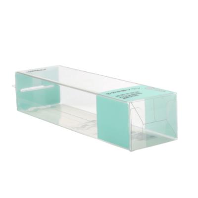 China Materials Factory Supplier Recycled Clear Plastic Folding Packaging Boxes Print Logo Plastic Box for sale