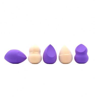 China Pro/Plus/High Quality Optional Hard/Nice Promotional Custom Cosmetic Eyeshadow Base Soft/Make Up Tool Beauty Egg For Clean Makeup Sponge for sale