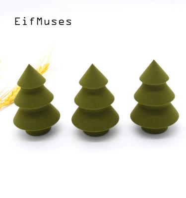 China Soft/pro/plus/hard/interesting Christmas Tree Beauty Makeup Sponge Beauty Egg Beauty Cosmetics Optional Top Selling Tool for sale