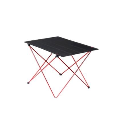 China Easy Care Customized Camping Aluminum Portable Folding Table Picnic Table Foldable 4ft Camping Table for sale