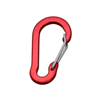 China Factory Supply Attractive Price Durable Strong Carabiner Carabiner Eye Shaped Aluminum Clip for sale