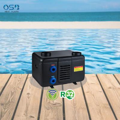 China WIFI Outdoor Function Mini Pool Spa Heater Pool Heat Pump Water Chiller for sale