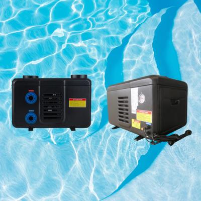 China Mini Outdoor Split Heat Pump Pool Heater Pool Heat Pump Water Chiller for sale