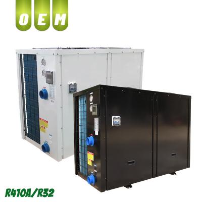 China Outdoor R410A 35 Kw Swimming Pool Heat Pump Cooling And Heating for sale