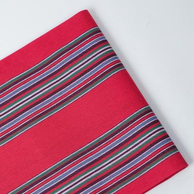 China Anti-Static China factory red Xiebelane-Trational Shangaani Fabric Striped fabric Sarong fabric for sale