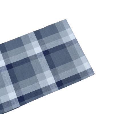 China Guangdong Factory Wholesale Breathable TC Thread Dyed Fabric Polyester Cotton 65/35 Yarn-dyed Plaid Fabric for sale