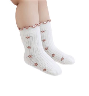 China Breathable Breathable Children's Socks Comfortable Cotton Cute Boys Socks Combed Cotton Baby Anti Slip Newborn Kid Socks for sale