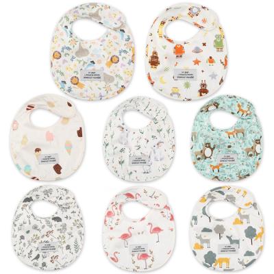 China Washable Cute Beer Pattern Design Cartoon Neat Solutions teething drooling feeding Infant Bibs baby bib set for sale