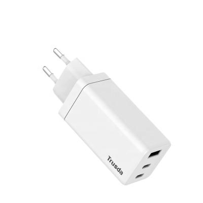 China TURSDA S21 LAPTOP Same Good Quality EU Plug In Wall 65W Multi USB Charger For Cell Phones And Laptops Universal for sale