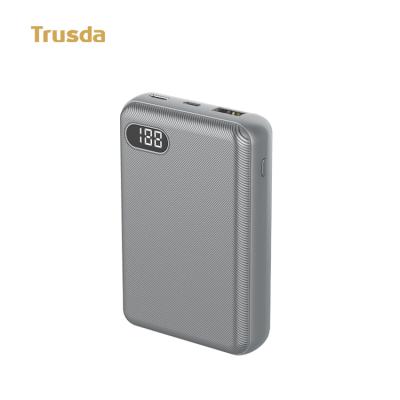 China LED Display Trusda km2 Portable Mini Power Bank 10000mah Mobile Charger For Phones for sale