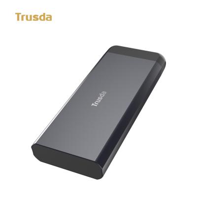 China 60w laptop power bank charge 30000mah usb charging c 60w super fast aluminum shell support TRUSDA S906.PD60W high capacity fast output for sale