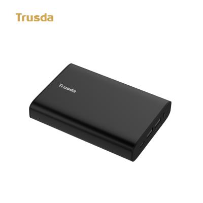 China MCU Control TRUSDA C904 Power Bank 13400mah Palladium 18W Intelligent Portable Fast Charging For Mobile Phones for sale