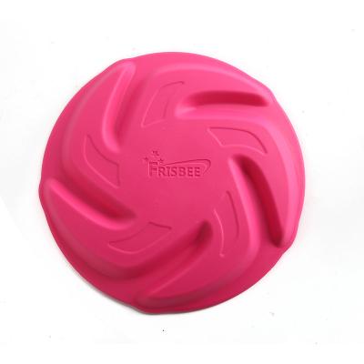 China Sustainable Floating Disc Natural Rubber Floating Dog Water Dog Training Floating Toy for sale