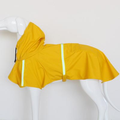 China Viable New Style Large Dog Poncho Pet Reflective Dog Raincoat Raincoat With Reflective Markings for sale