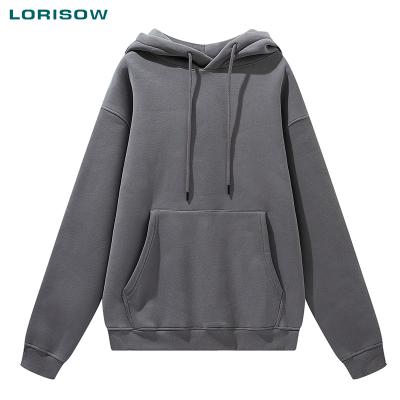 China LORISOW designer men's hoodies QUICK DRY fashion jacket men's unisex 100% cotton men's hoodies for sale