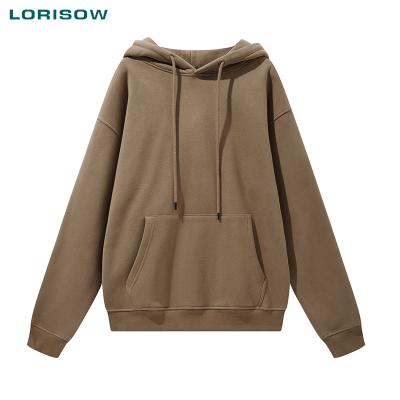 China LORISO women plain hoodies eco cotton QUICK DRY organic custom logo hoodies unisex 100% sublimation hoodie for sale