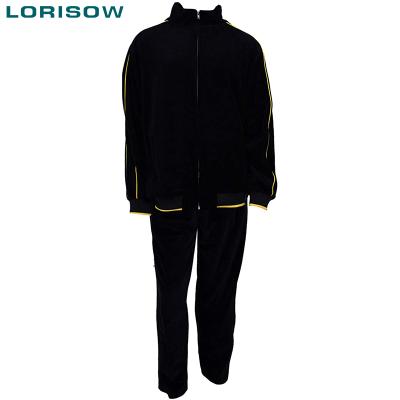 China LORISOW Velor Velor Mens Winter Reflector Tracksuit Breathable Winter Tracksuit For Gym Tracksuit For Men For Winter for sale