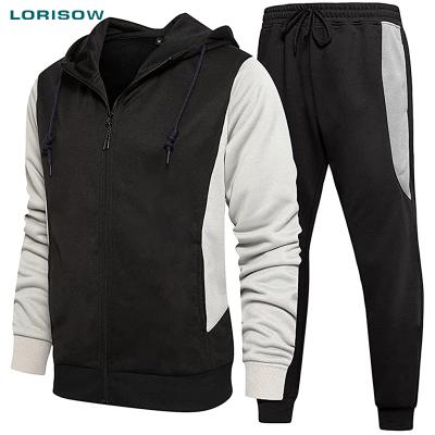 China LORISOW Breathable Mens Jogging Zipper Tracksuits Sport Wear Winter Tracksuits For Men for sale