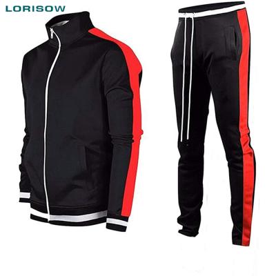 China LORISOW Breathable 2021 Wholesale Winter Men's Clothing Brands Casual Tracksuit Sweatsuit For Men's Winter for sale