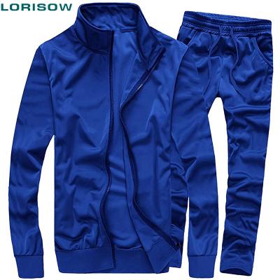 China New LORISOW breathable men's fashion tracksuit own label brand clothing tracksuit for men for sale