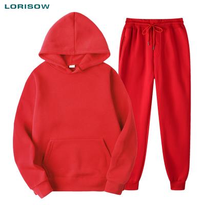 China Breathable Wholesale Unbranded Women Red Empty Embroidery Logo Tracksuit For Women for sale