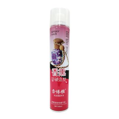 China Strong Hair Styling Wholesale OEM Hair Products Edge Check Hair Styling , Hairspray for sale