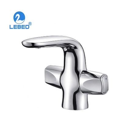 China HOT SALE Brass Handle Sanitary Brass Handle Designer Faucets Faucet Manufacturer Two Items Metered Russian Faucet for sale