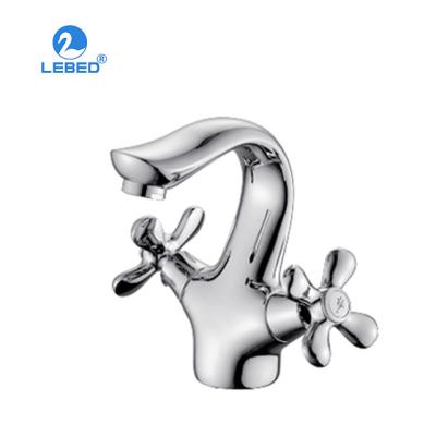 China HOT SALE Brass Handle Sanitary Brass Handle Designer Faucets Faucet Manufacturer Two Items Metered Russian Faucet for sale