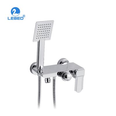 China With Free Polish Hot And Cold Floor Bathtub Faucet Mixer China Supplier Chrome Slide Bar Bathroom Shower Tub Faucet for sale