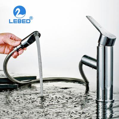 China Other New Style Brass Fashion Pull Out Sprayer Kitchen Faucets Pull Down Faucet Kitchen Faucet for sale