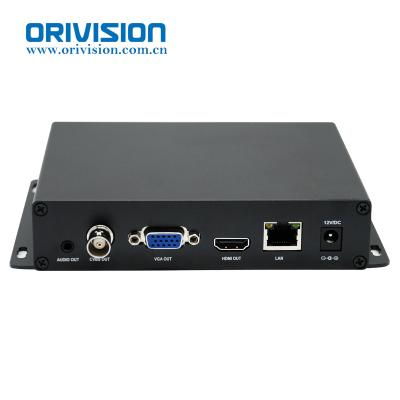 China ORIVISION 4K HDMI IPTV Video Decoder H.265 H.264 HDMI VGA CVBS Decoder ZY-DH901 for sale