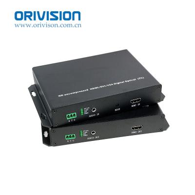 China No Compression DVI KVM Fiber Optic Extra With Model 1 Single Core 20KM 1080P KVM Fiber Transmitter And Receiver ZY-DVI-KVM-HA-TR for sale