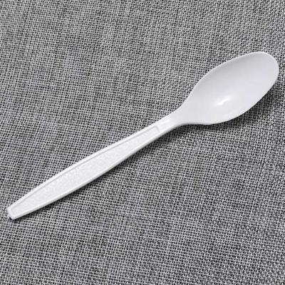 China Wholesale Custom Disposable Disposable Plastic Disposable Tableware Tea Spoon Ice Cream Spoon and Fork Manufacturers for sale